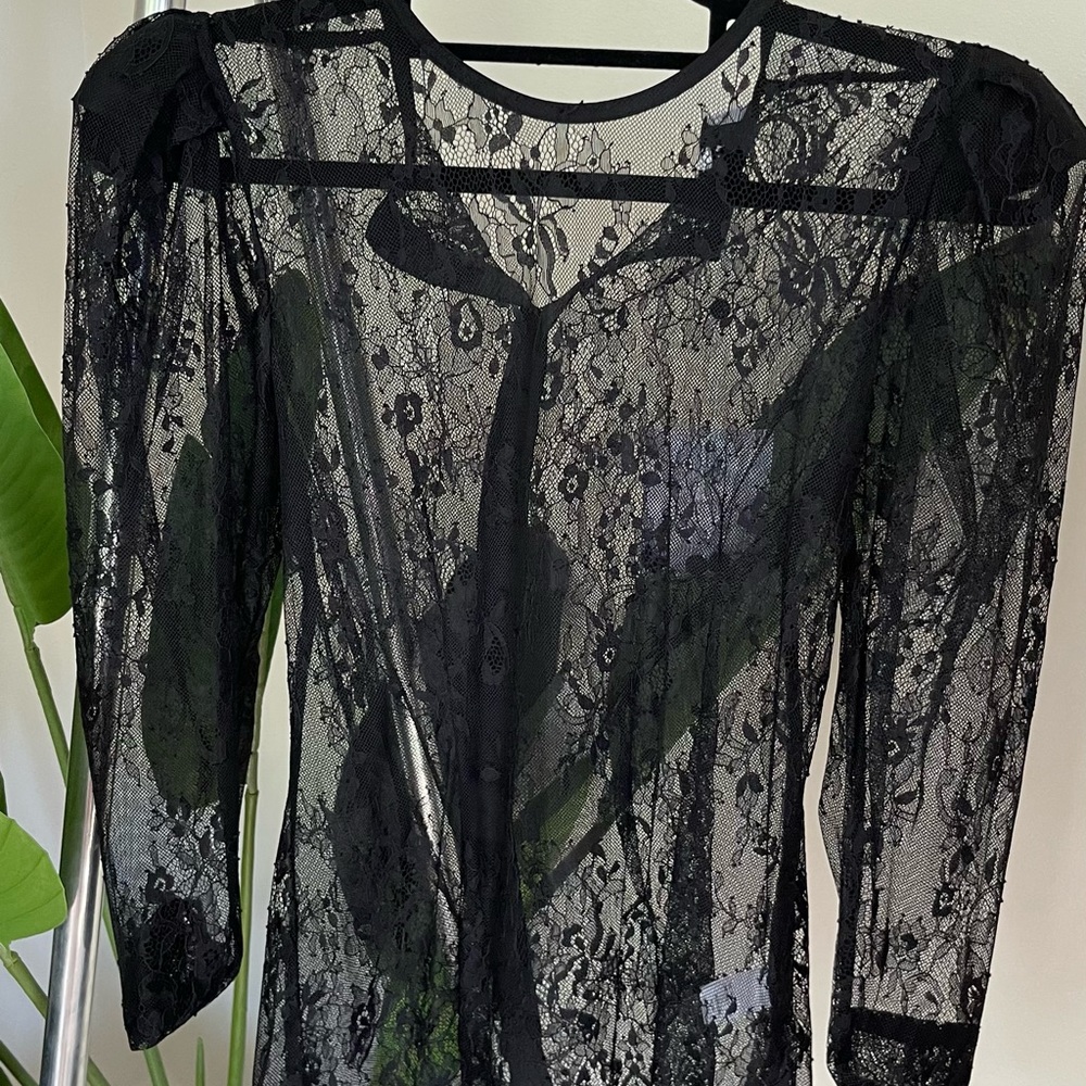 Sheer L’academie blouse